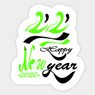 Happy New Year 2020 Sticker